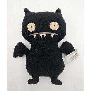 Uglydoll Ice-Bat Plush Black Monster Stuffed Animal 7 Inch Sun-Min Kim 2002